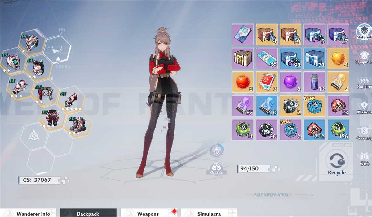 продажа аккаунта к игре Tower of Fantasy