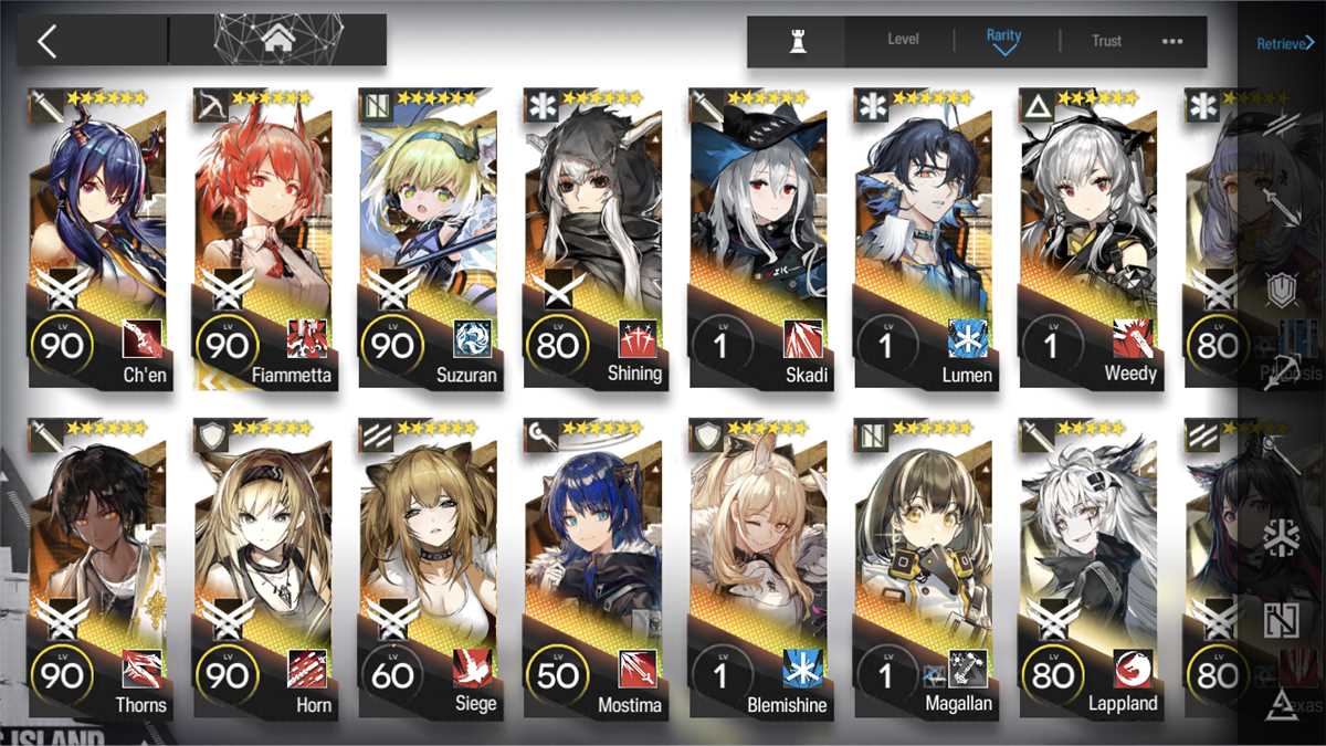 продажа аккаунта к игре Arknights