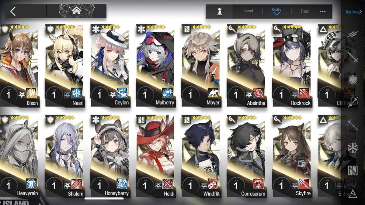 продажа аккаунта к игре Arknights