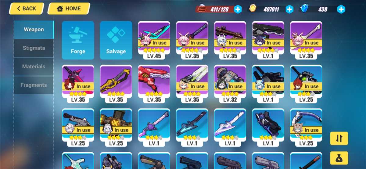 продажа аккаунта к игре Honkai impact