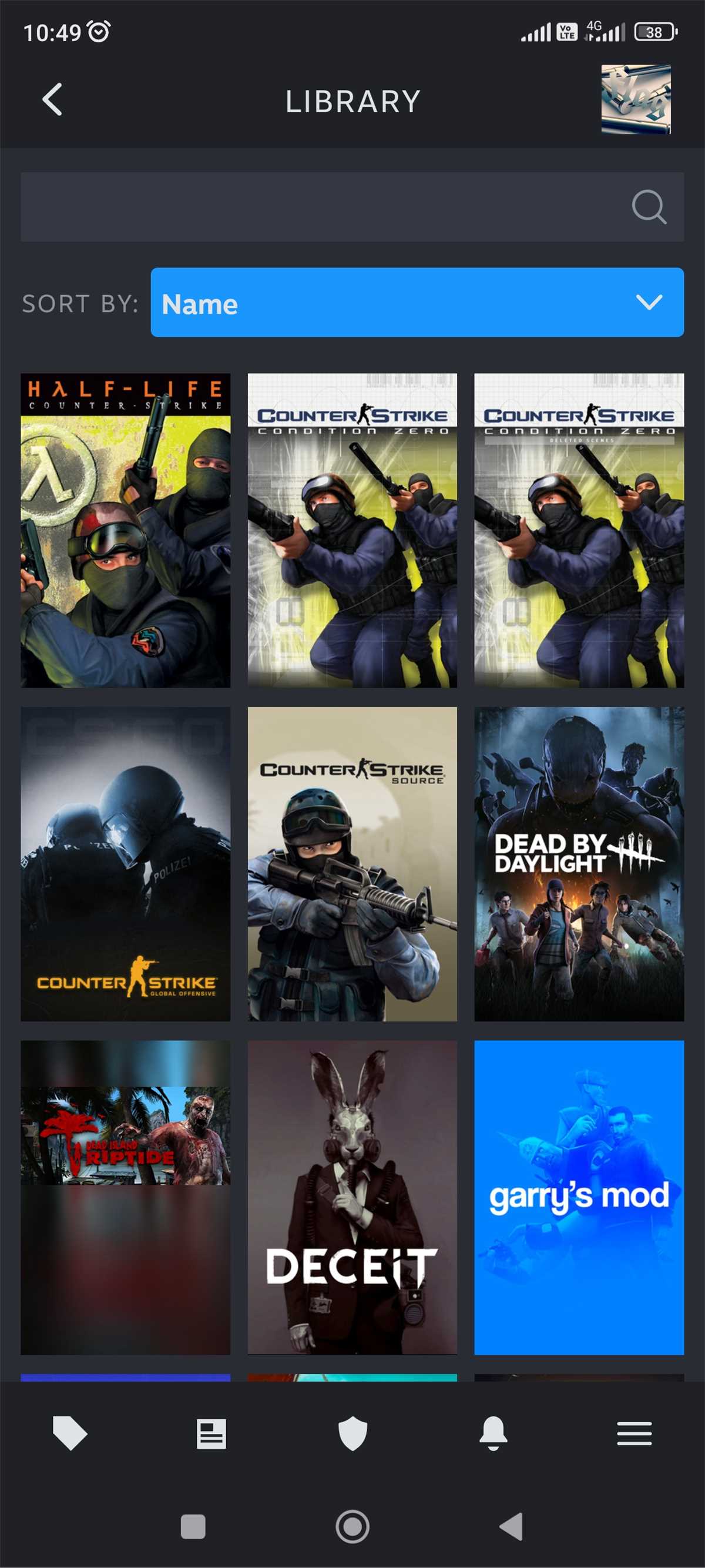 продажа аккаунта к игре Garry’s mod