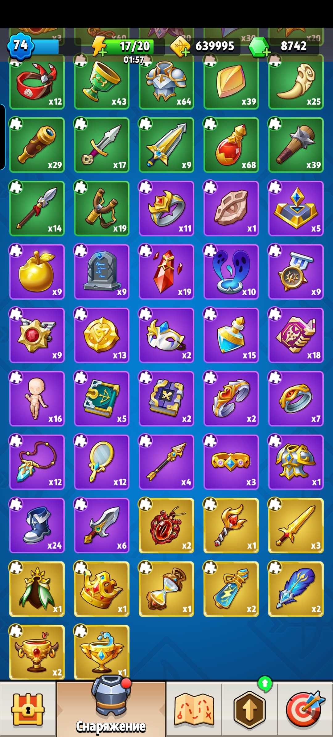 продажа аккаунта к игре Archero