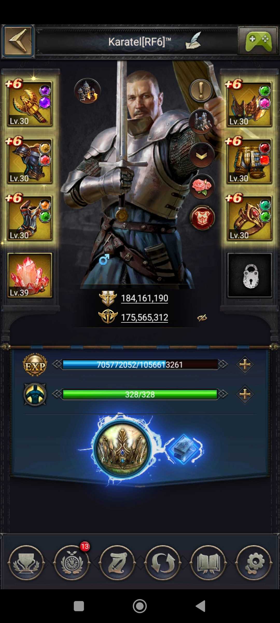 продажа аккаунта к игре Clash of Kings