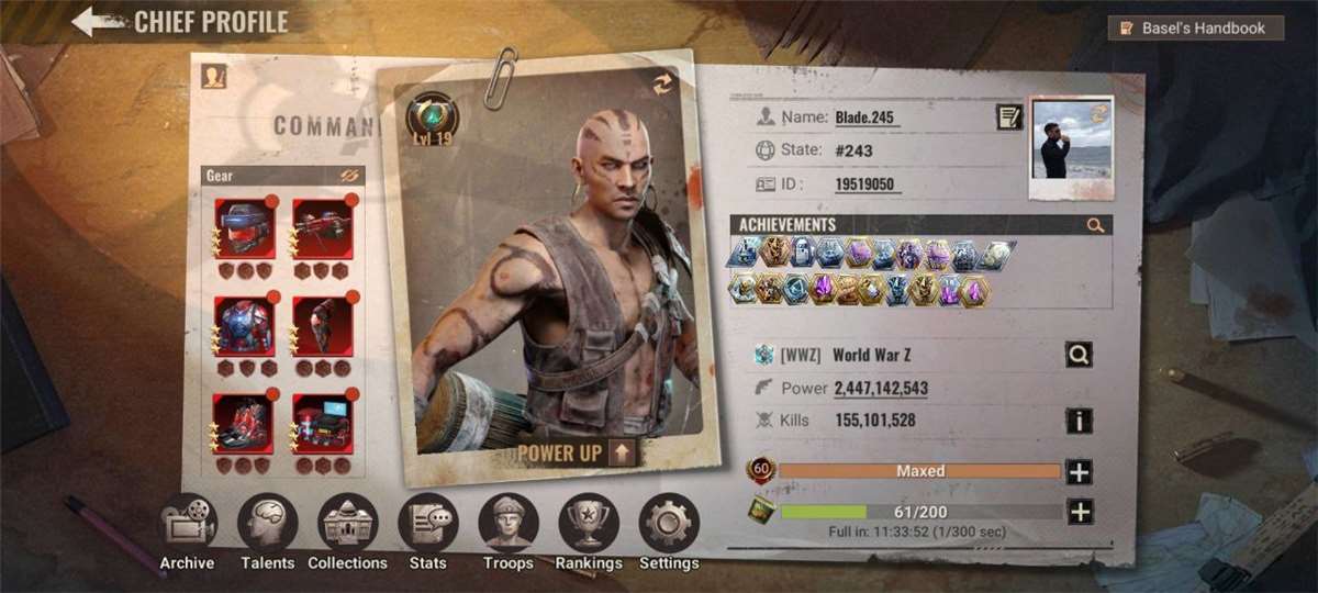 продажа аккаунта к игре State of Survival