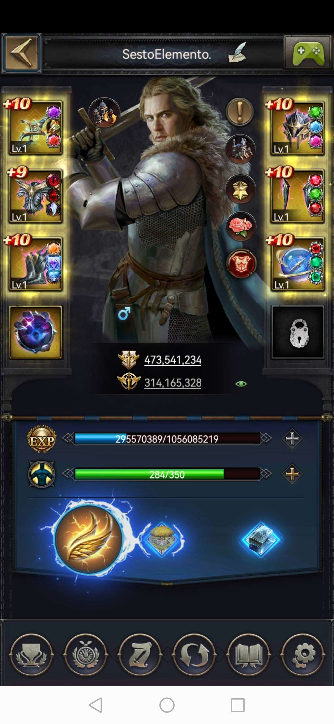 продажа аккаунта к игре Clash of Kings