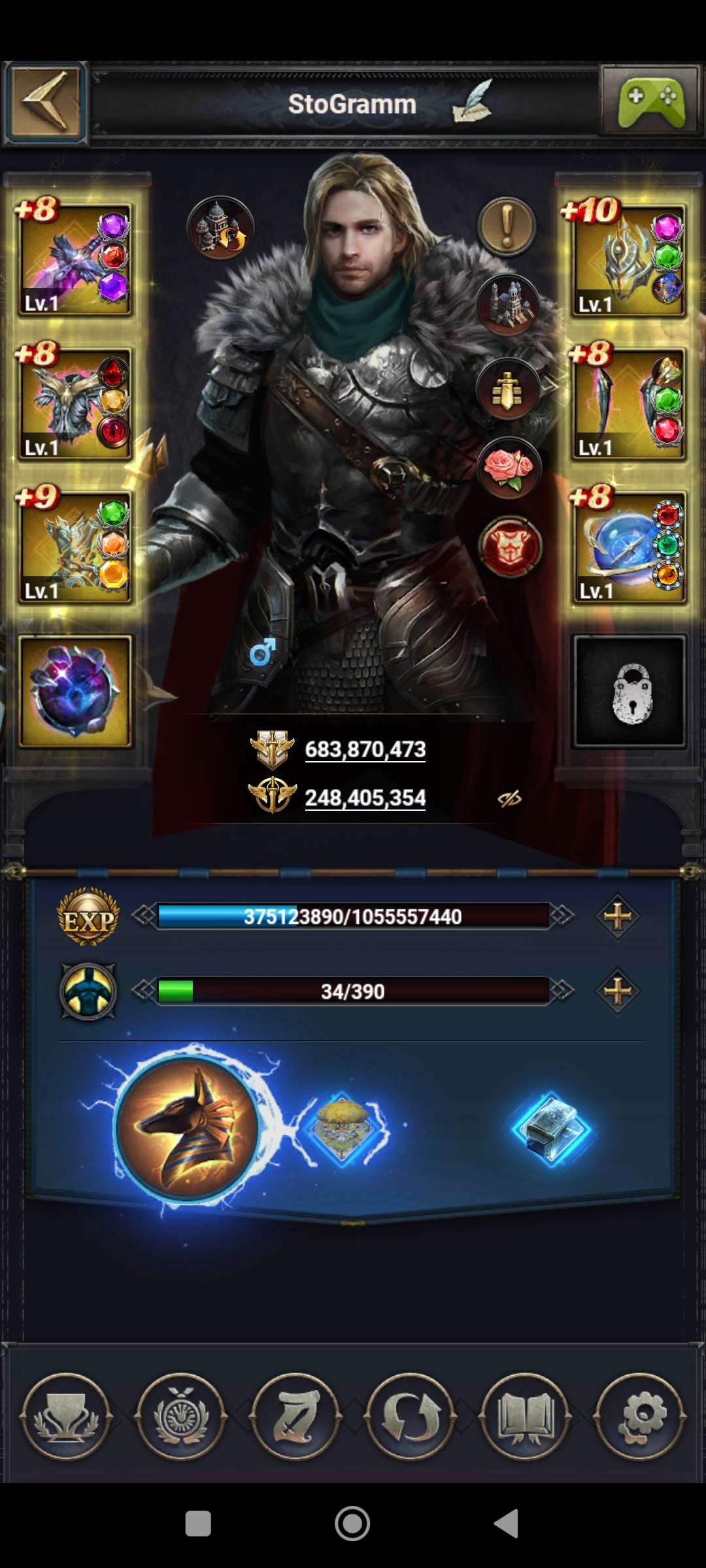 продажа аккаунта к игре Clash of Kings