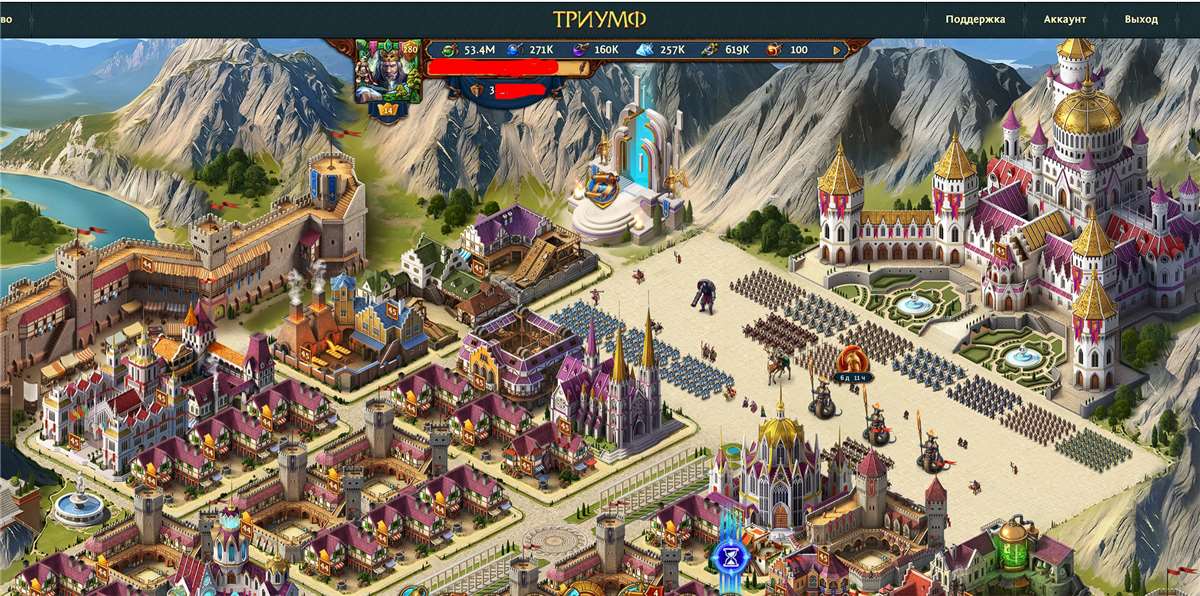 продажа аккаунта к игре Total Battle: Триумф