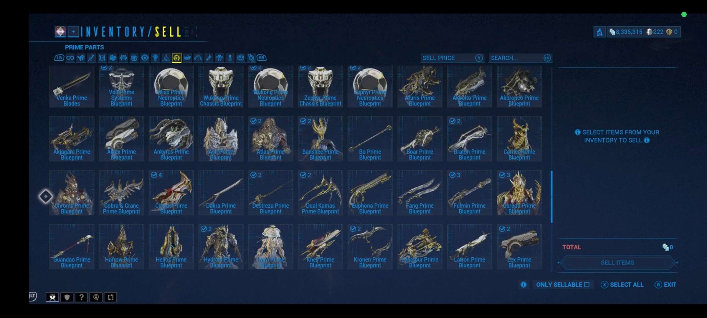 продажа аккаунта к игре WarFrame