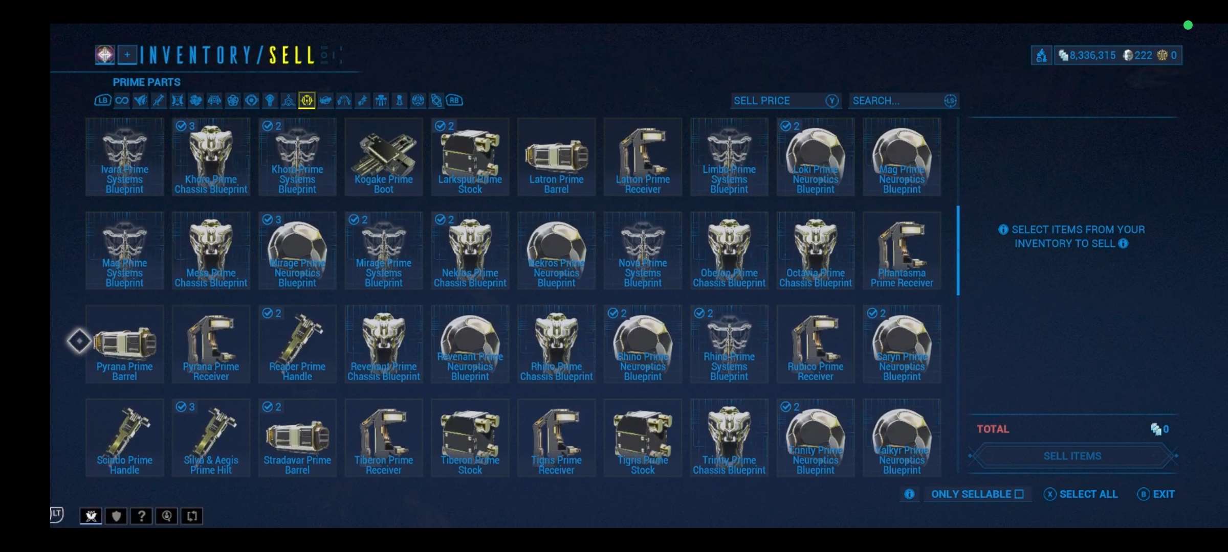 продажа аккаунта к игре WarFrame