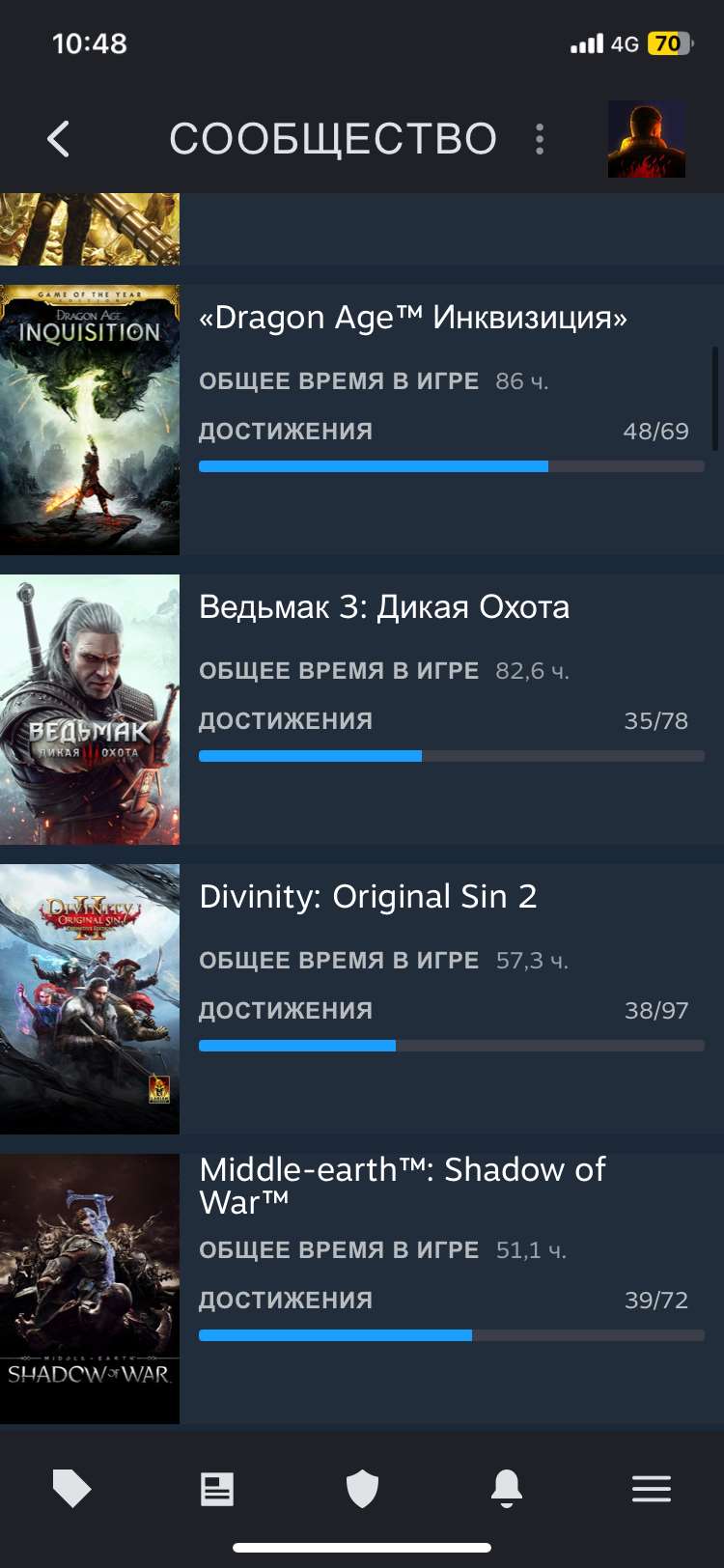 продажа аккаунта к игре The Witcher 3 (Ведьмак 3)
