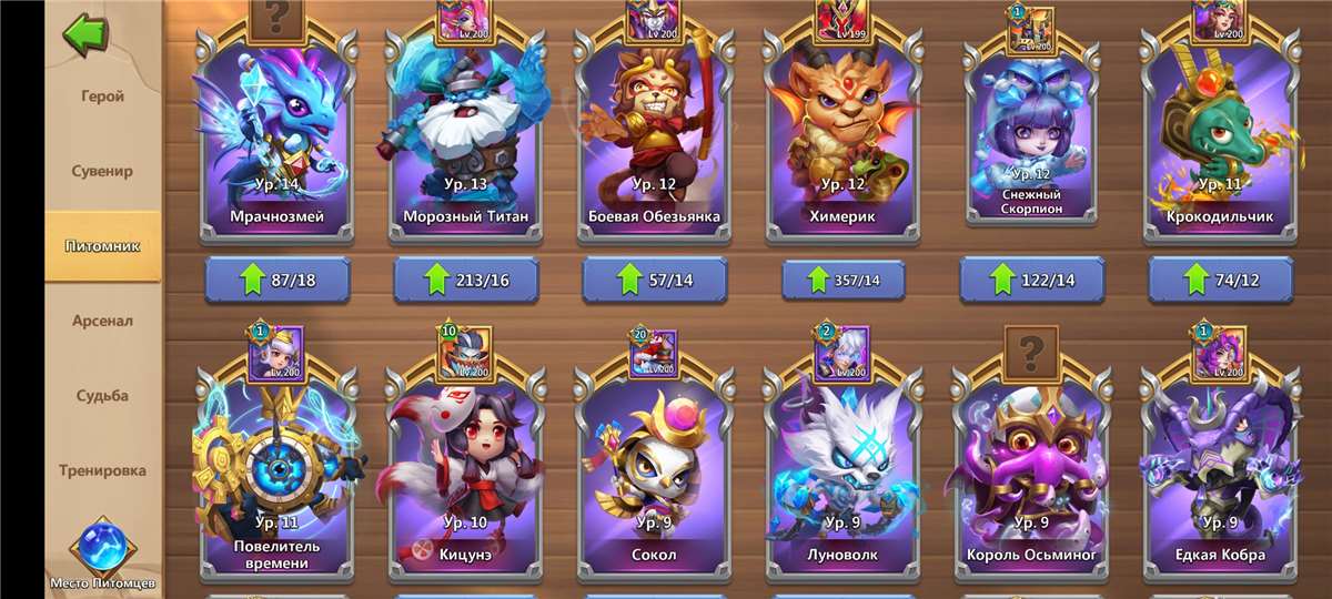 продажа аккаунта к игре Castle Clash