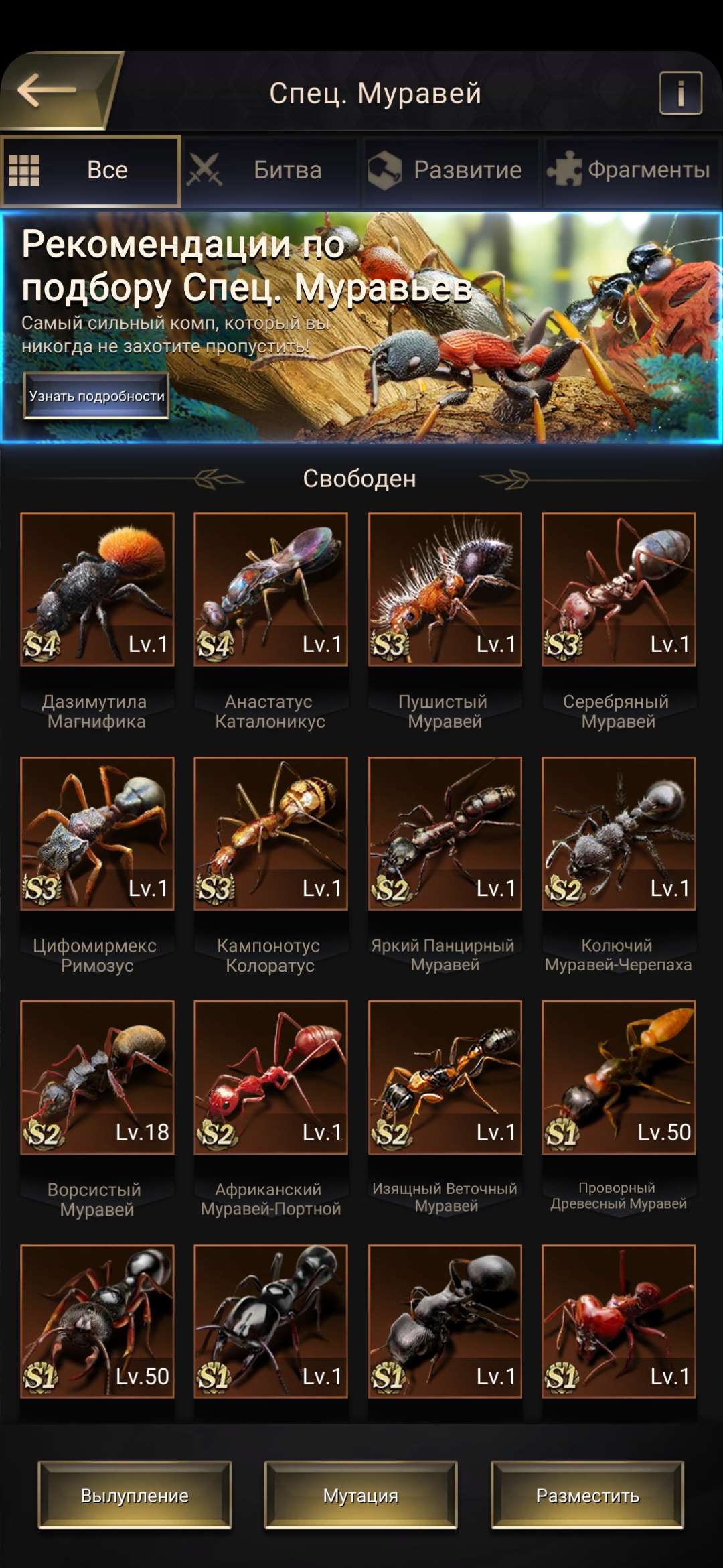 продажа аккаунта к игре The Ants