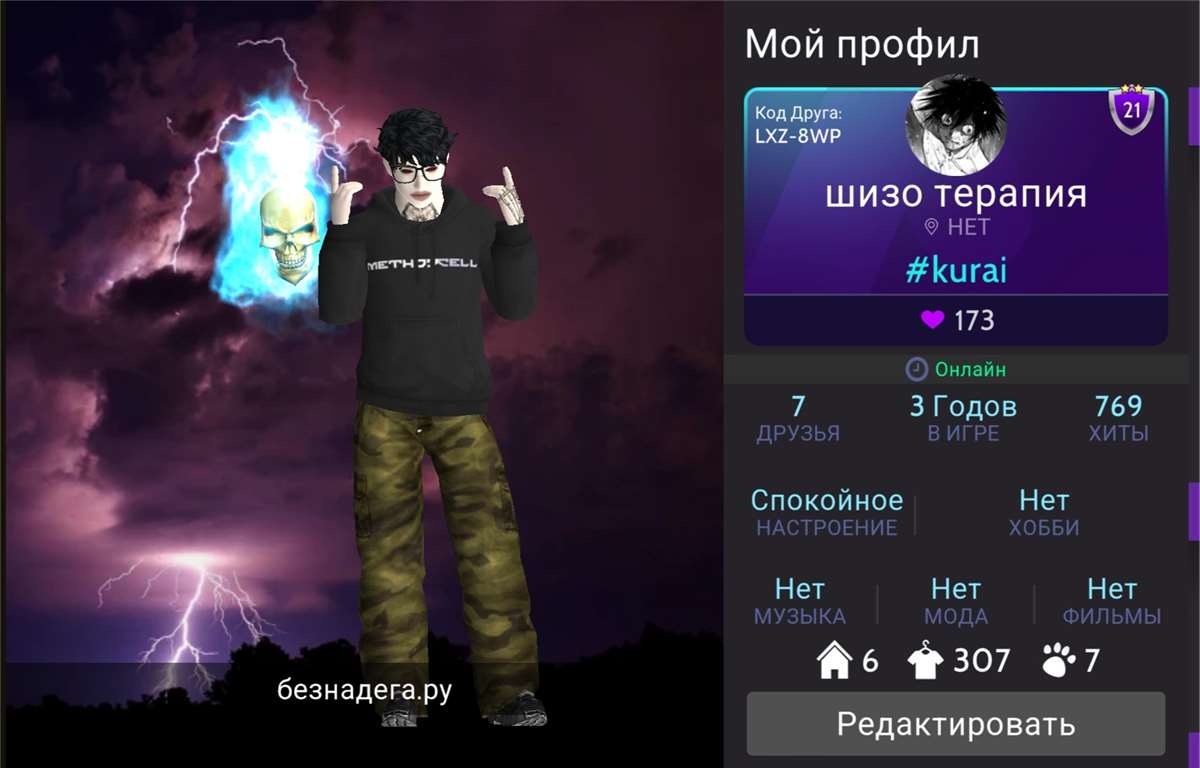 продажа аккаунта к игре Avakin Life