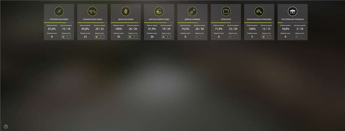 продажа аккаунта к игре Русская Рыбалка 4,3