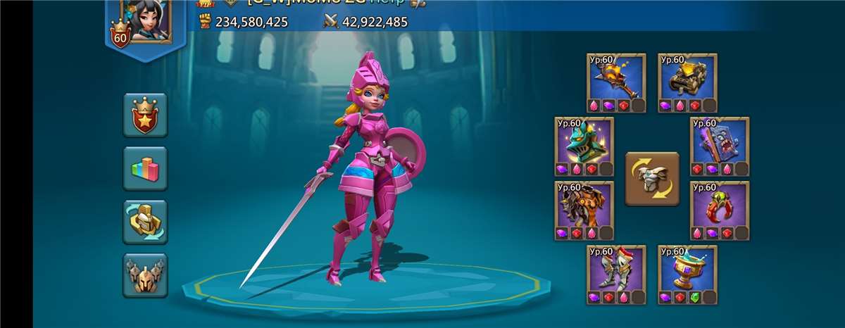 продажа аккаунта к игре Lords Mobile