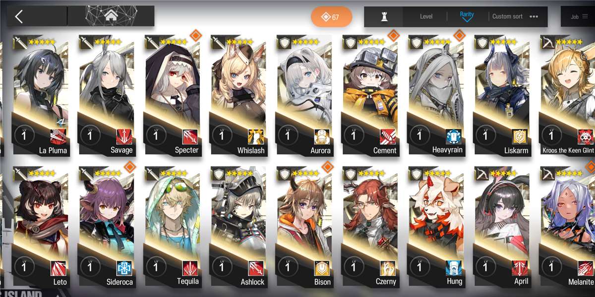 продажа аккаунта к игре Arknights