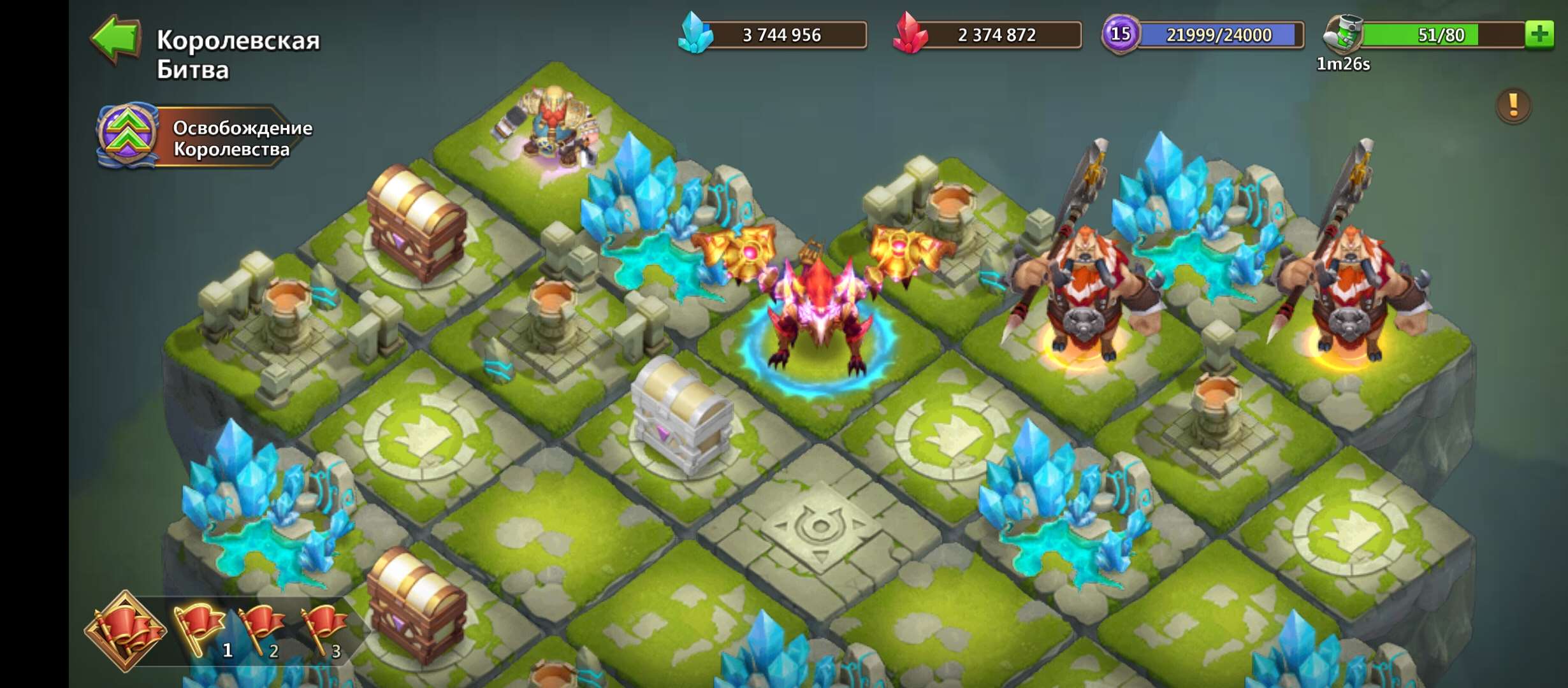 продажа аккаунта к игре Castle Clash