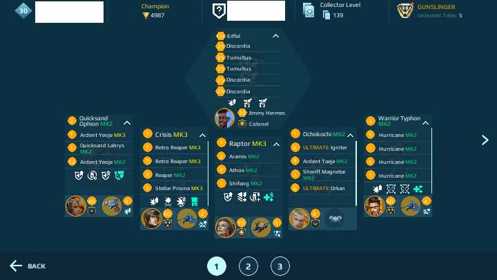 продажа аккаунта к игре War Robots