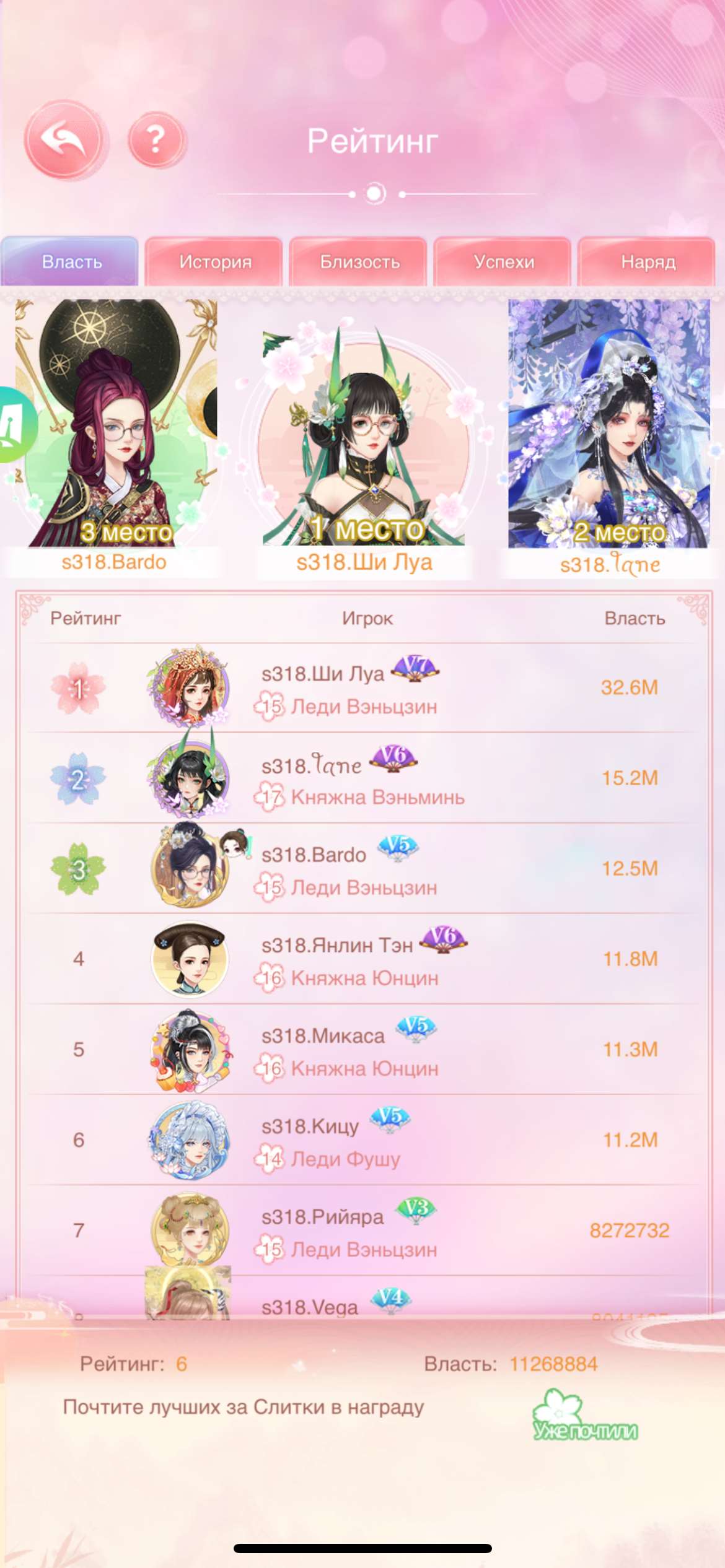 продажа аккаунта к игре Легенда Феникса