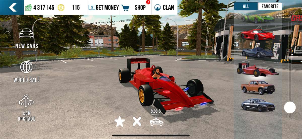 продажа аккаунта к игре Car Parking