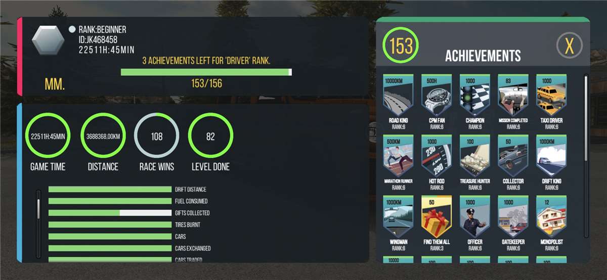 продажа аккаунта к игре Car Parking