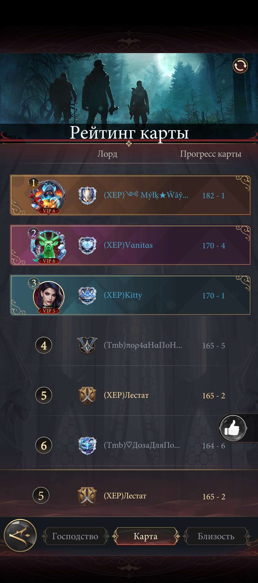 продажа аккаунта к игре Наследие вампиров