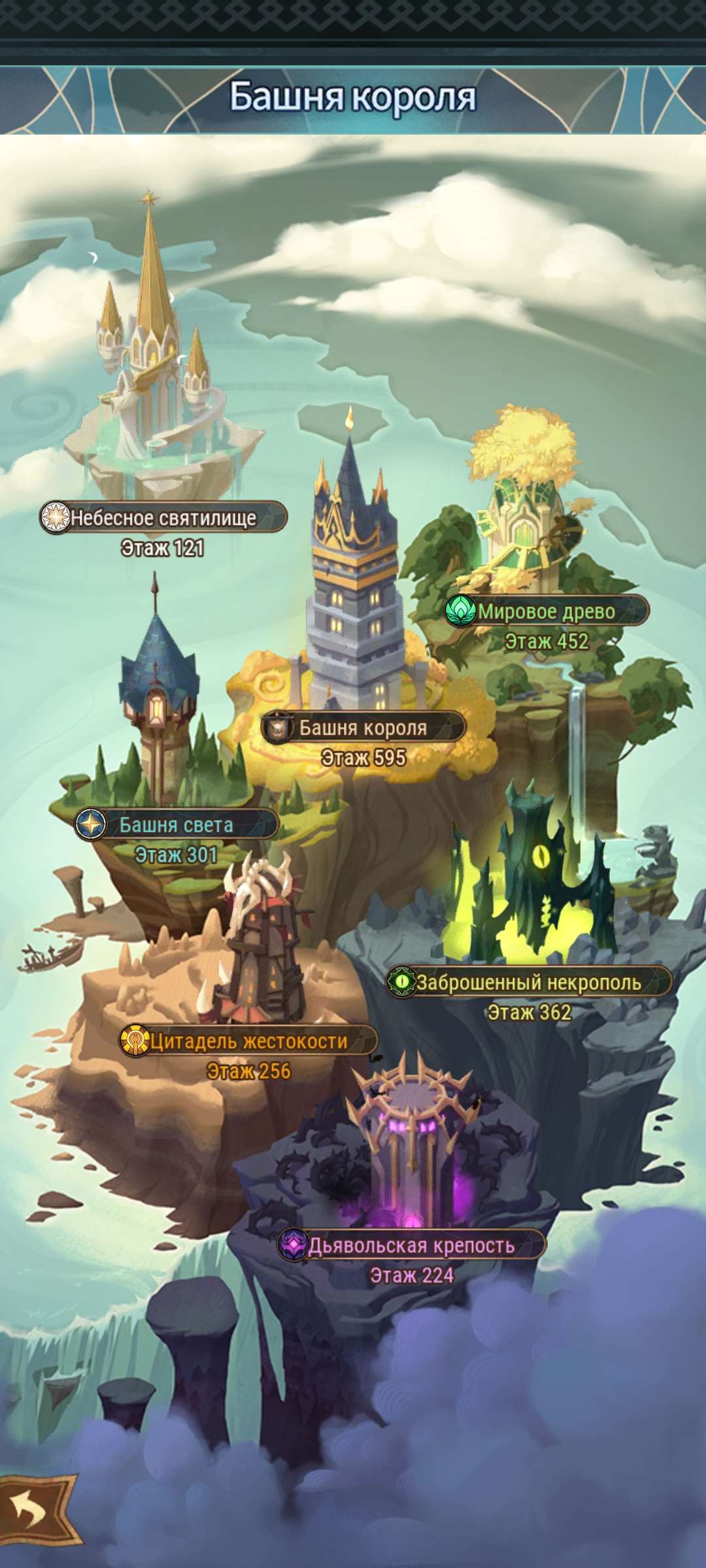 продажа аккаунта к игре AFK Arena