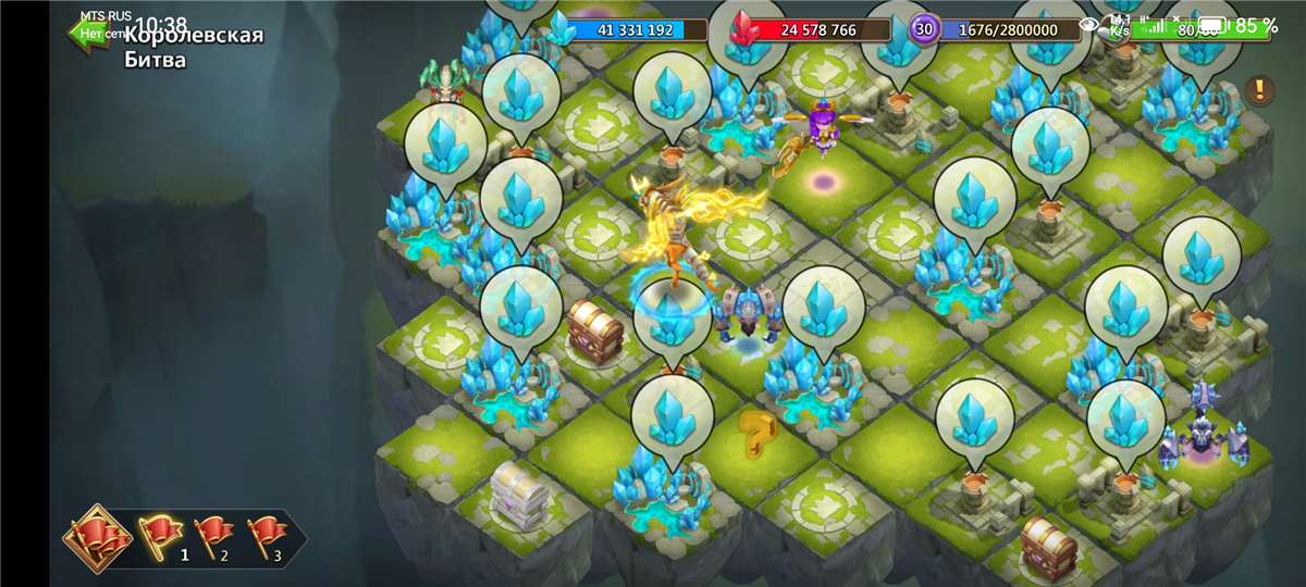 продажа аккаунта к игре Castle Clash