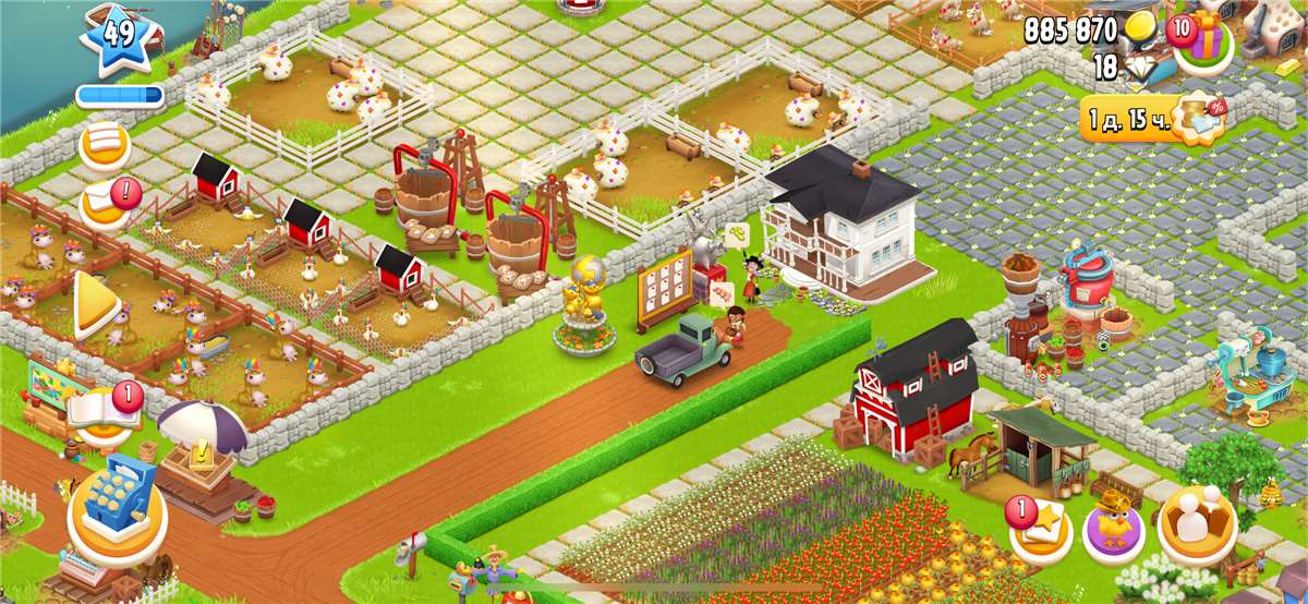 продажа аккаунта к игре Hay Day
