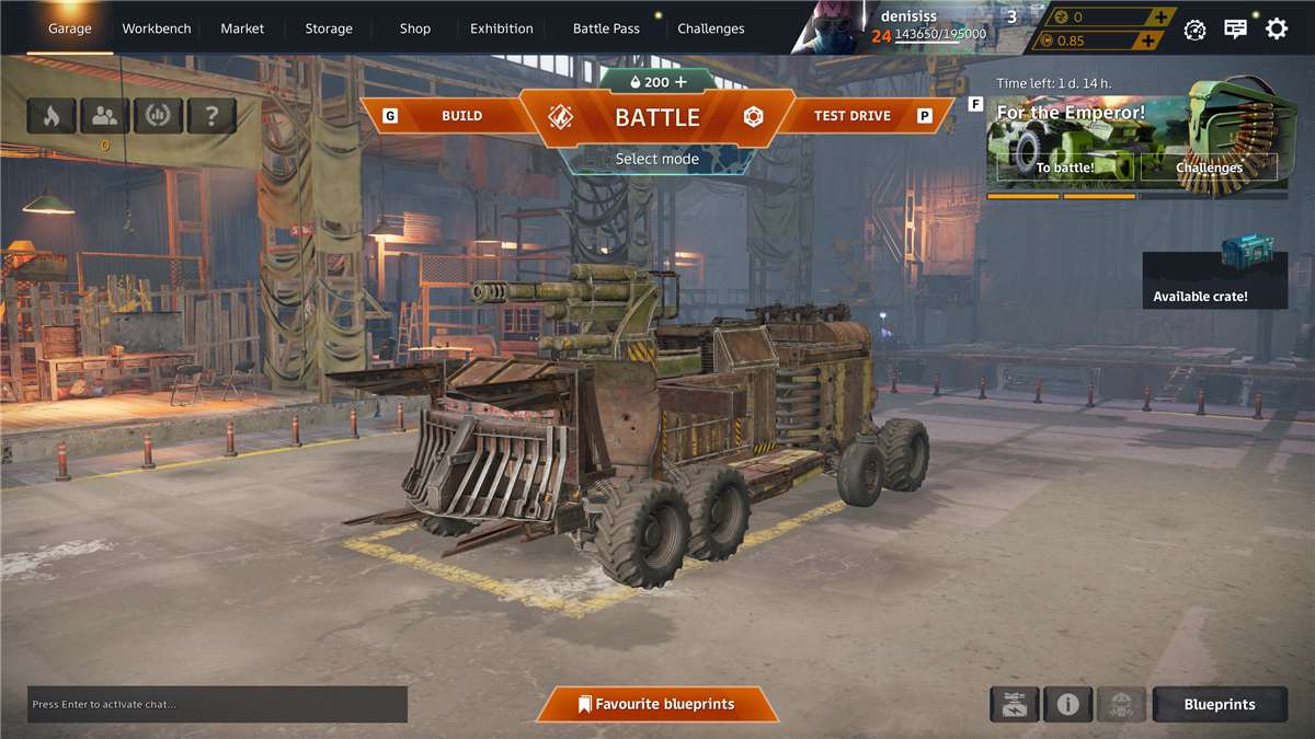 продажа аккаунта к игре Crossout