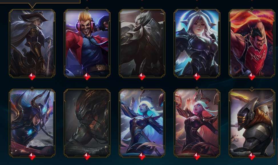 продажа аккаунта к игре League of Legends