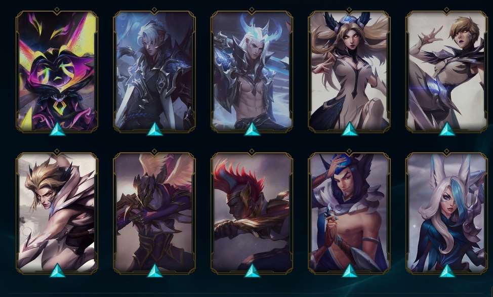 продажа аккаунта к игре League of Legends