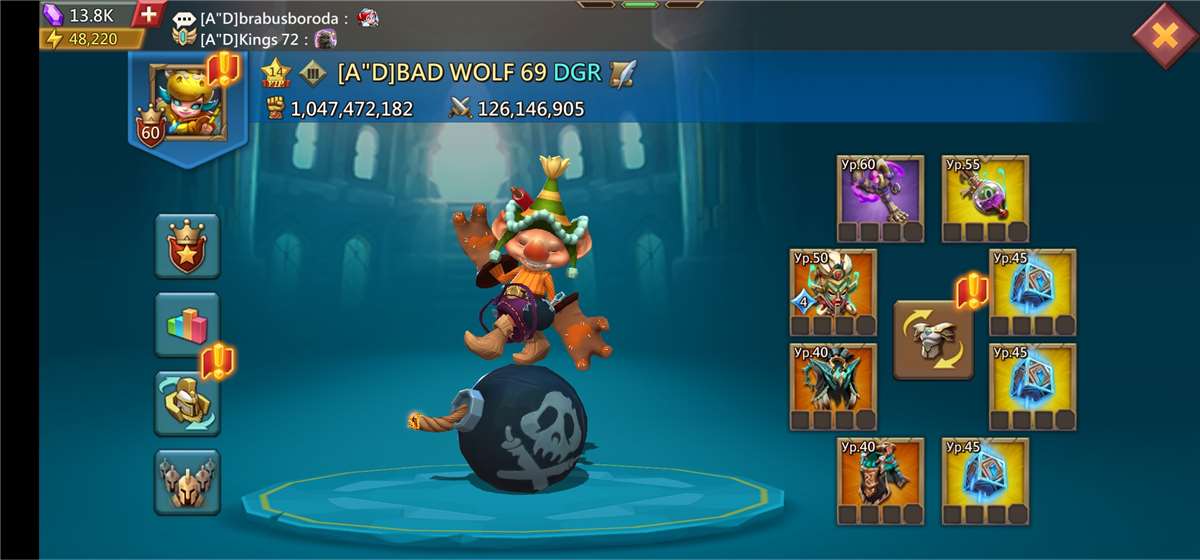 продажа аккаунта к игре Lords Mobile