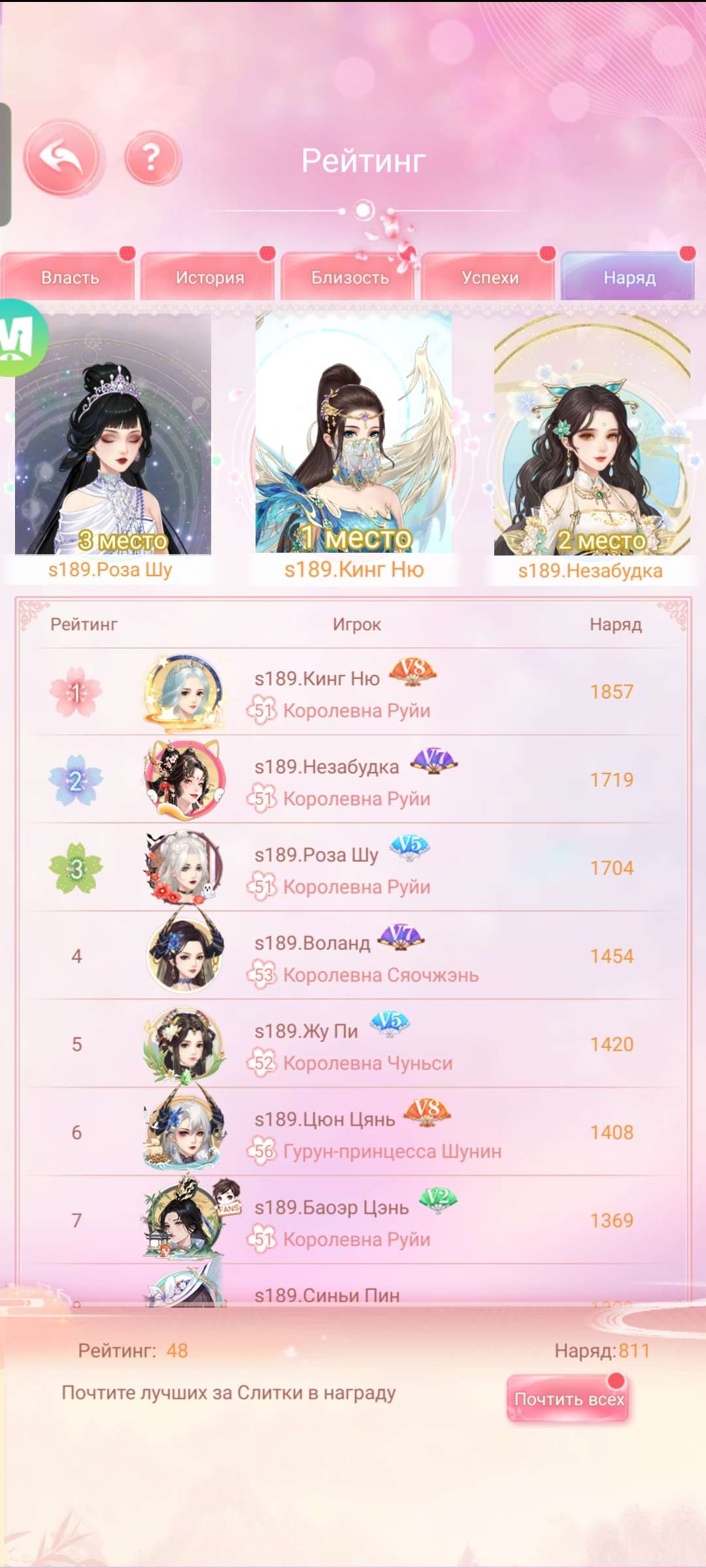 продажа аккаунта к игре Легенда Феникса