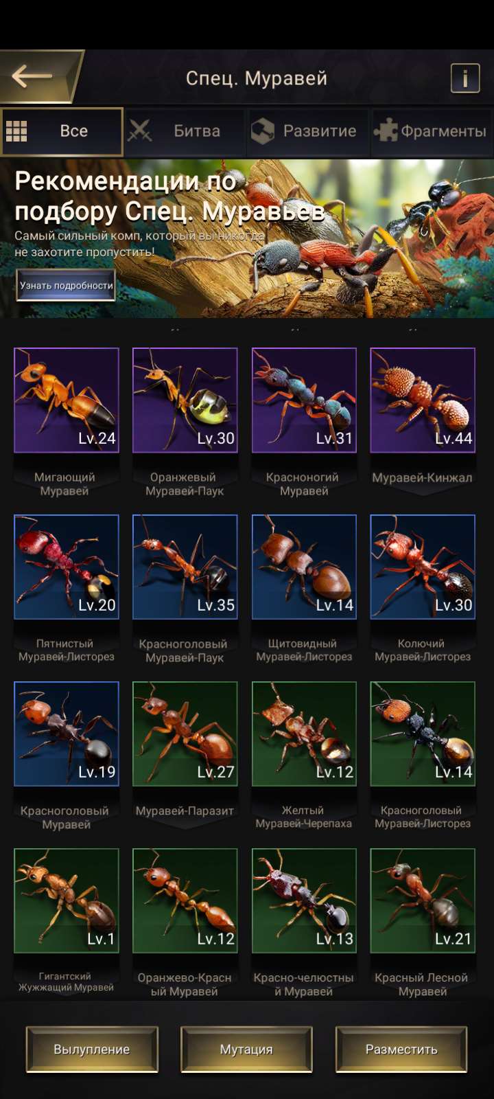 продажа аккаунта к игре The Ants