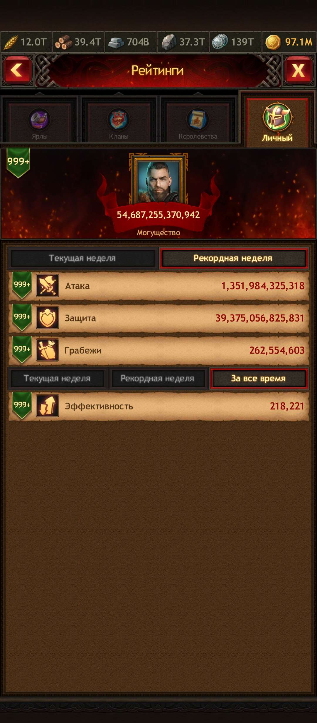 продажа аккаунта к игре Vikings war of clans