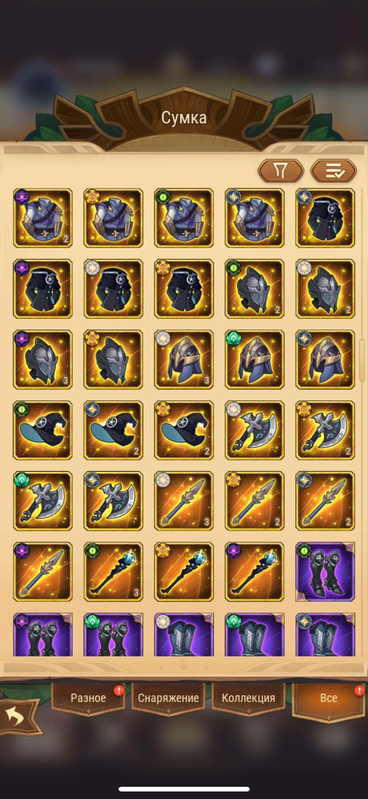 продажа аккаунта к игре AFK Arena