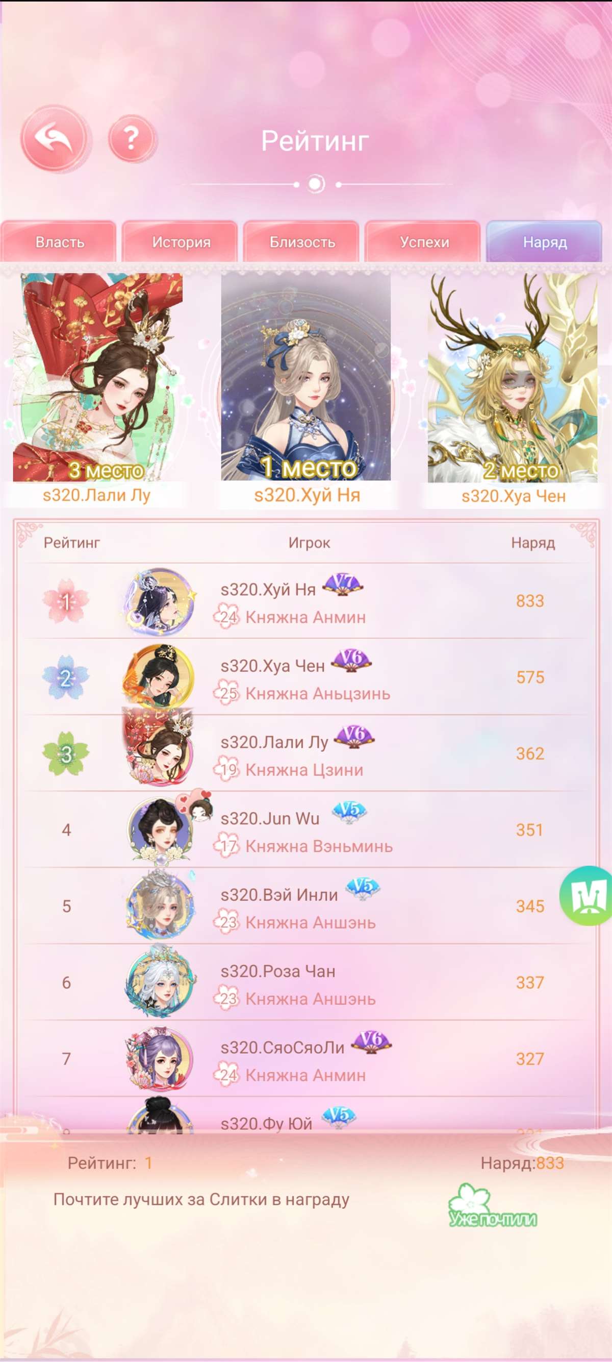 продажа аккаунта к игре Легенда Феникса