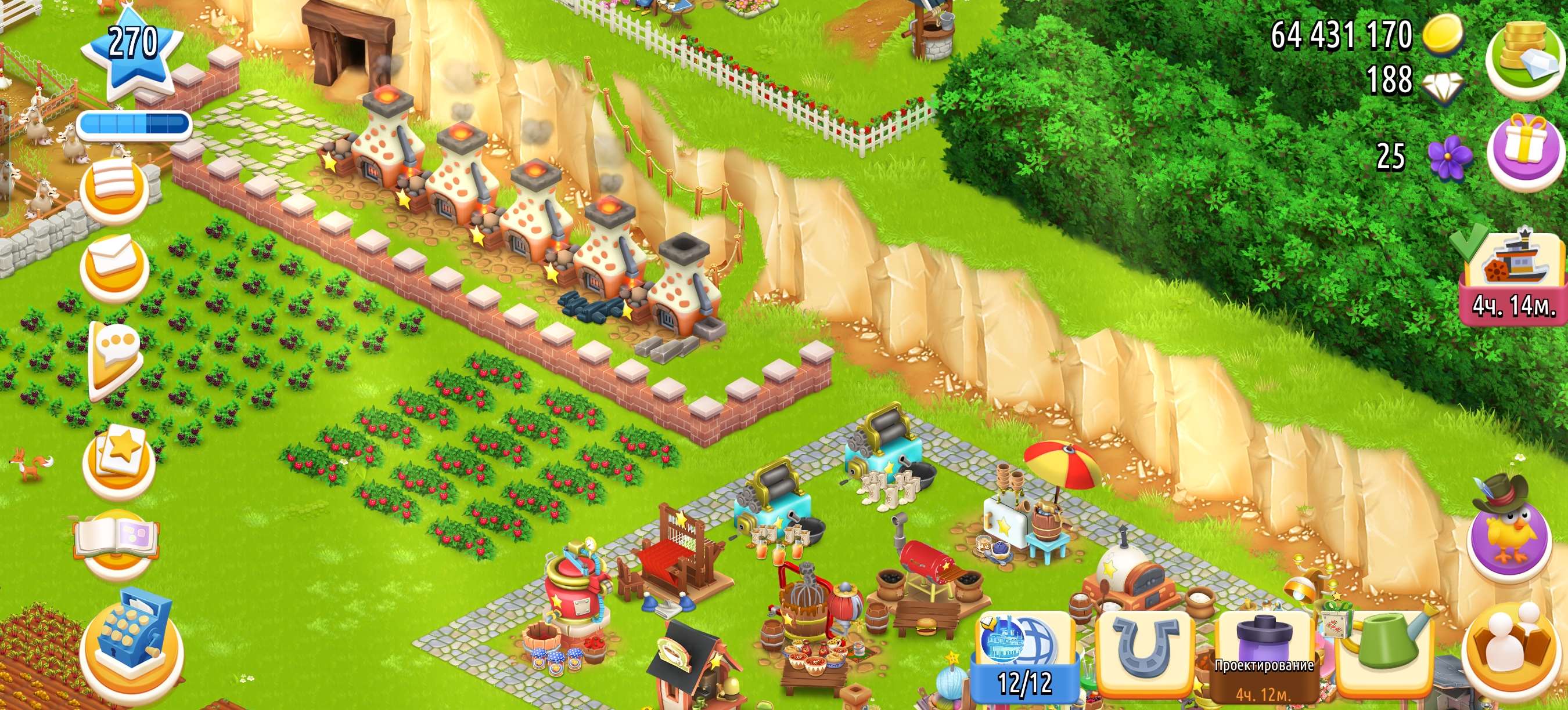 продажа аккаунта к игре Hay Day