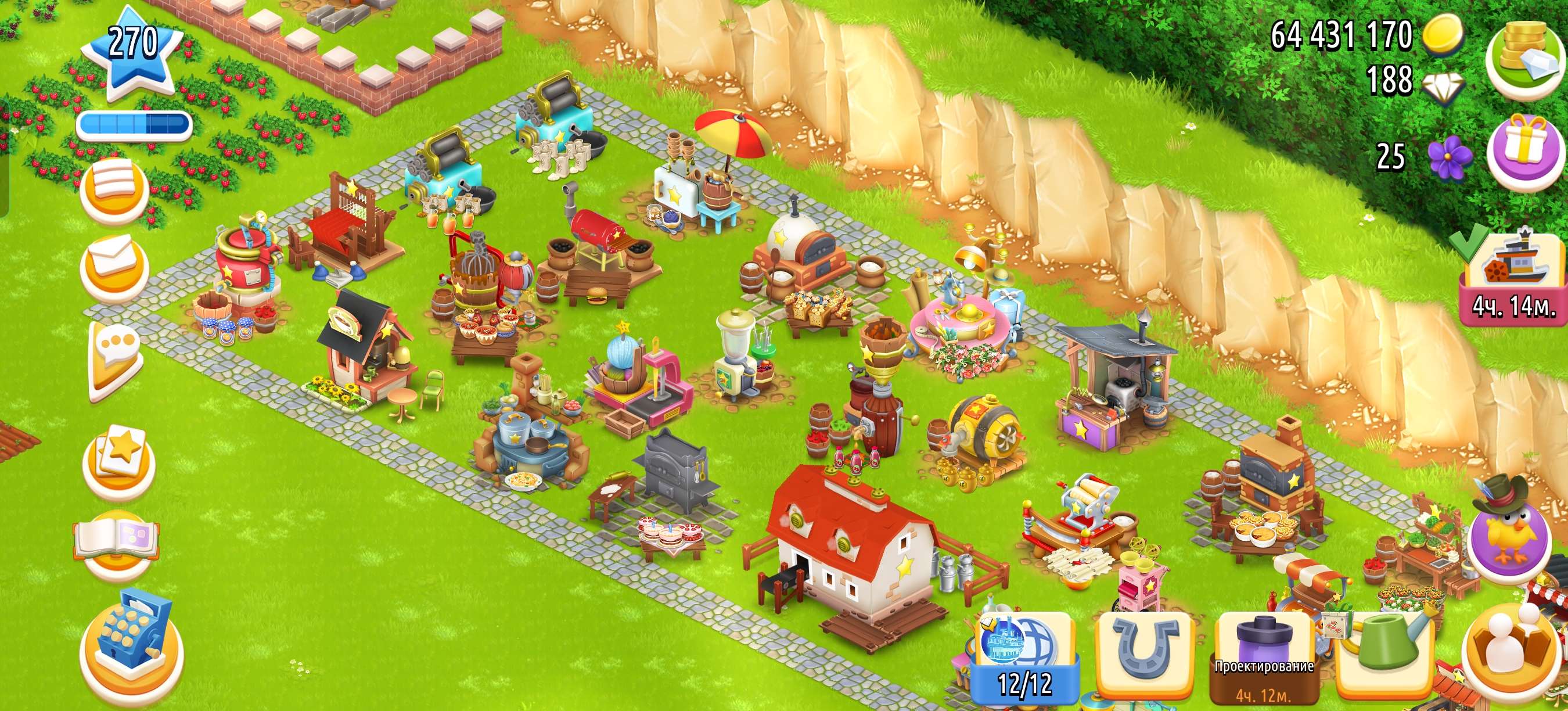 продажа аккаунта к игре Hay Day