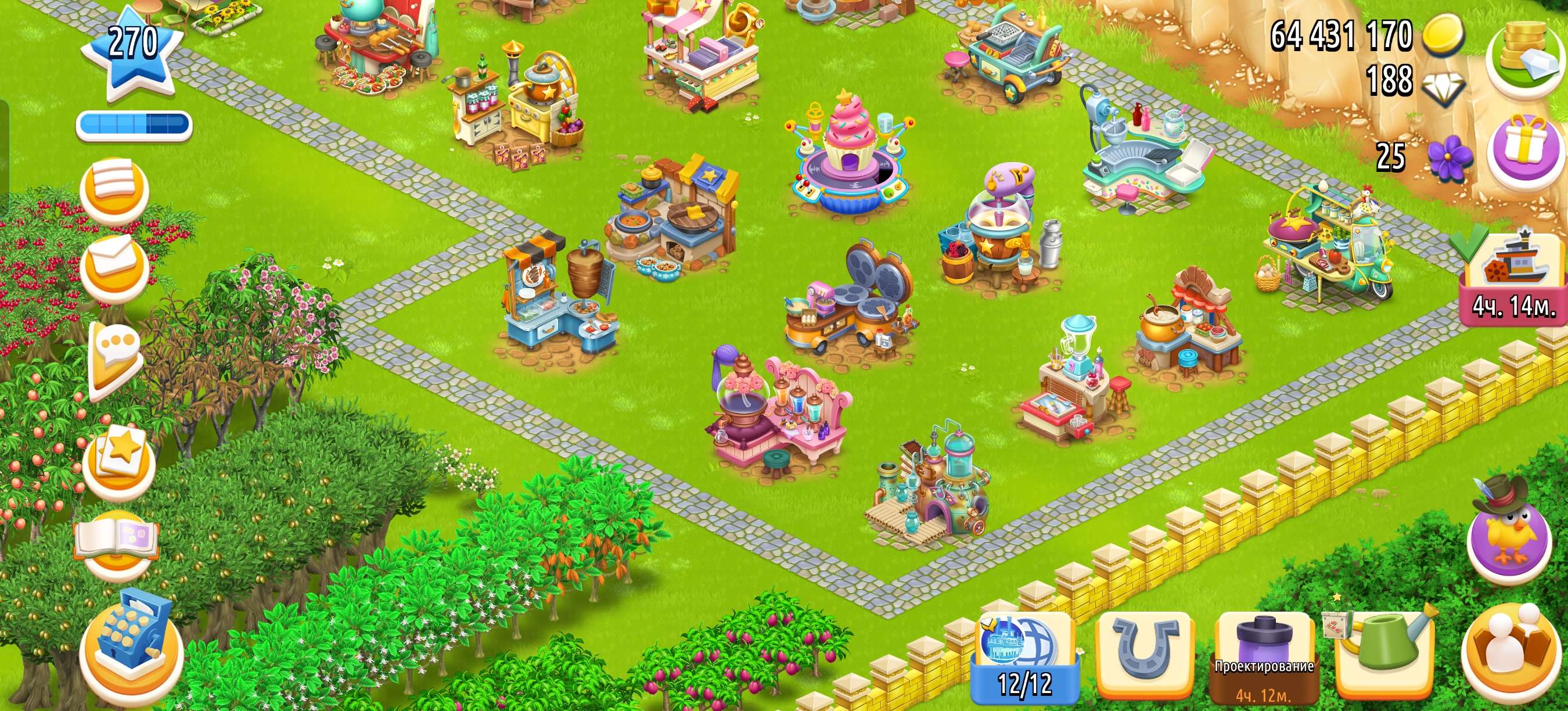 продажа аккаунта к игре Hay Day