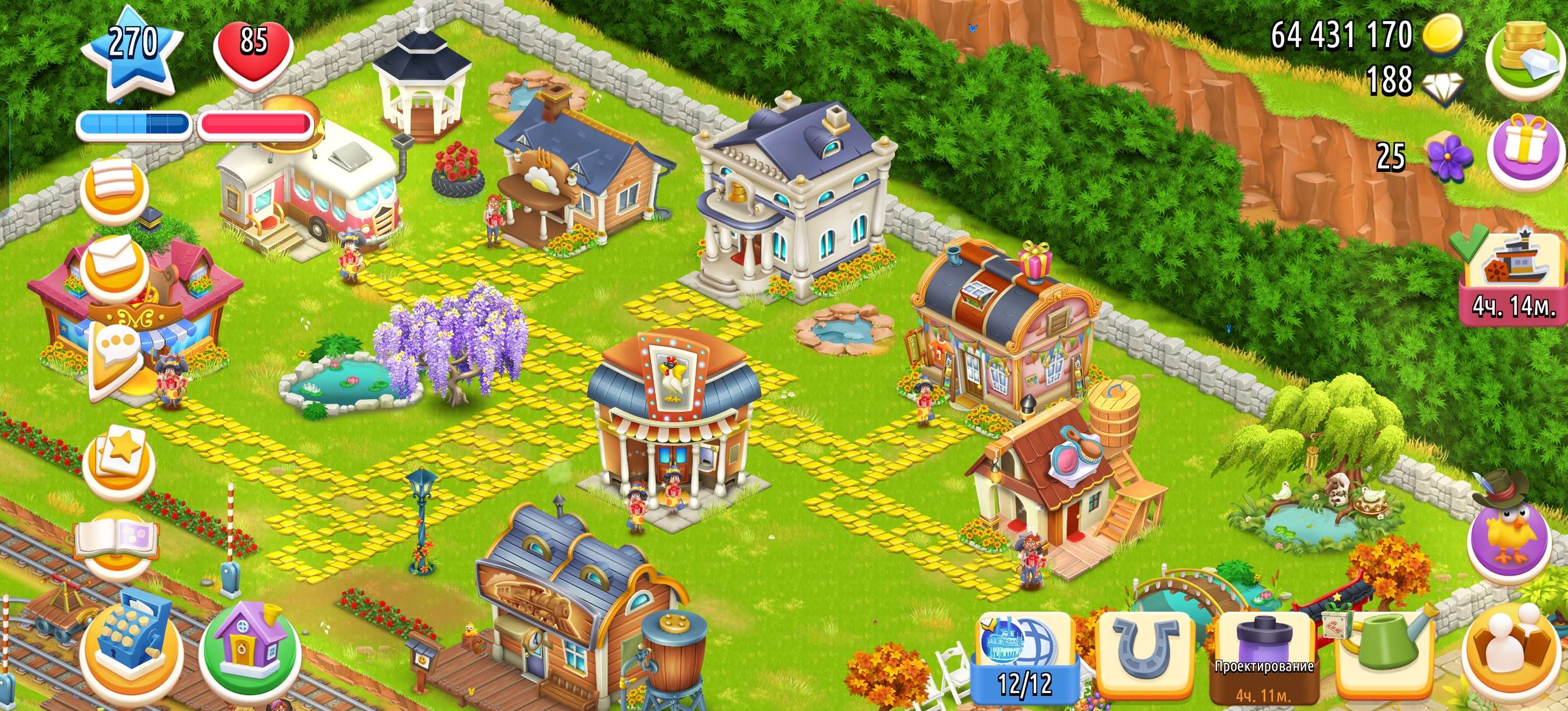 продажа аккаунта к игре Hay Day