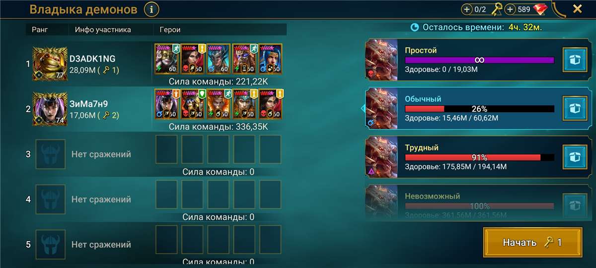 продажа аккаунта к игре Raid Shadow Legends