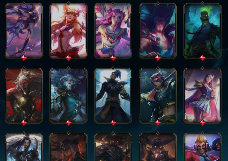 продажа аккаунта к игре League of Legends