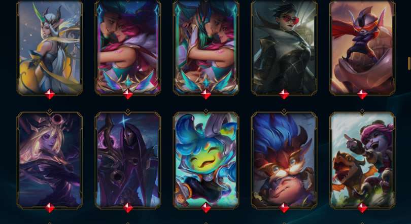 продажа аккаунта к игре League of Legends