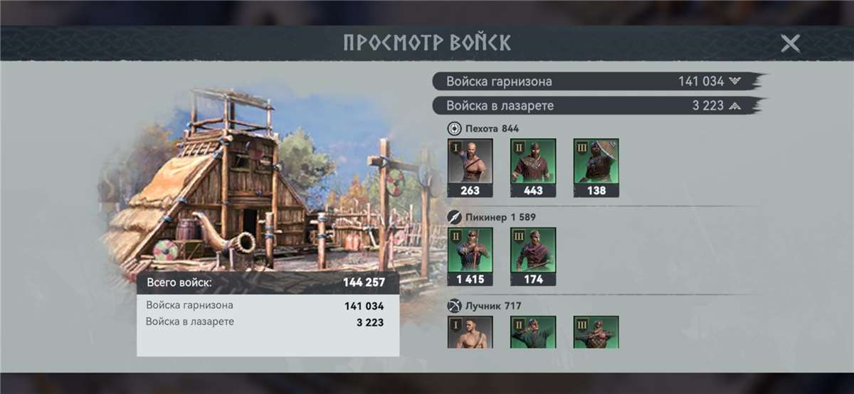 продажа аккаунта к игре Viking Rise