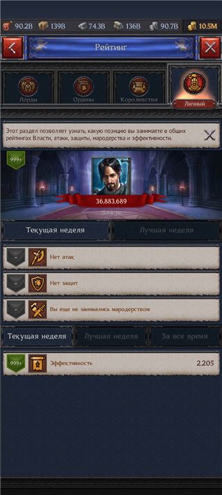 купить аккаунт Throne Kingdom at War