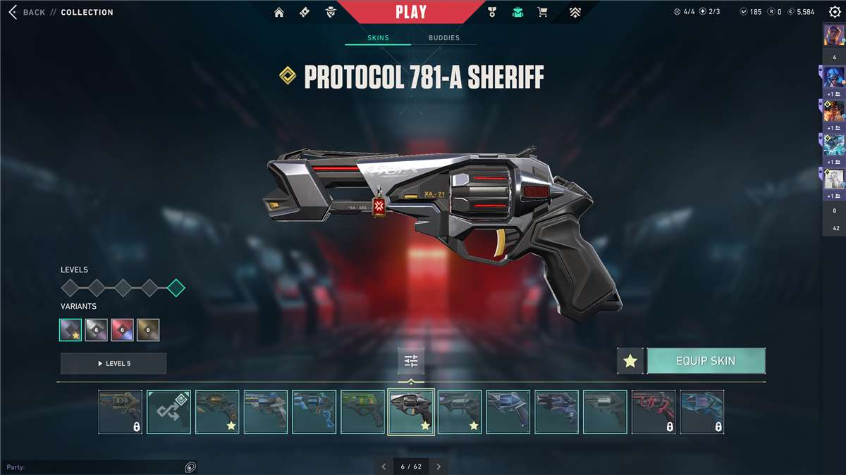 продажа аккаунта к игре Valorant