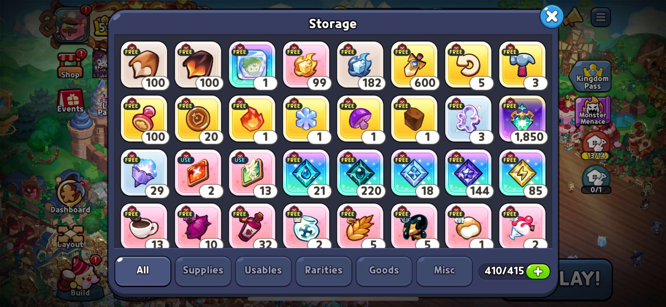 продажа аккаунта к игре Cookie Run Kingdom