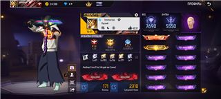 купить аккаунт Free Fire